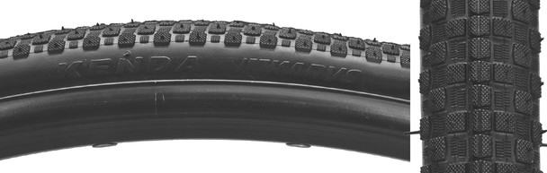 Kenda Tire Karvs 700X25 Black/Black Src/Prc2/60 Fold 125Psi