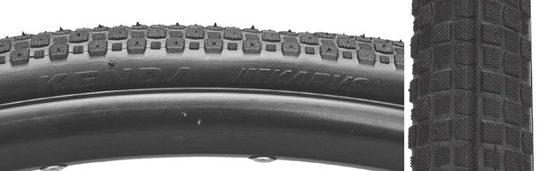 Kenda Tire Karvs 700X28 Black/Black Src/Prc2/60 Fold 100Psi