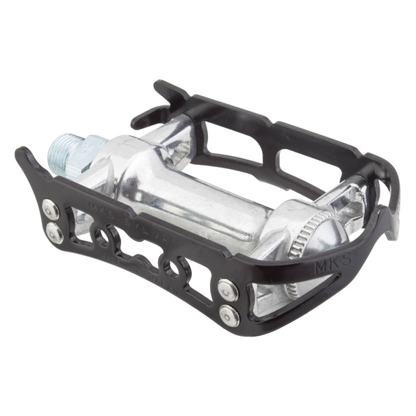 Mks Pedals Sylvan Road Black/Silver 9/16