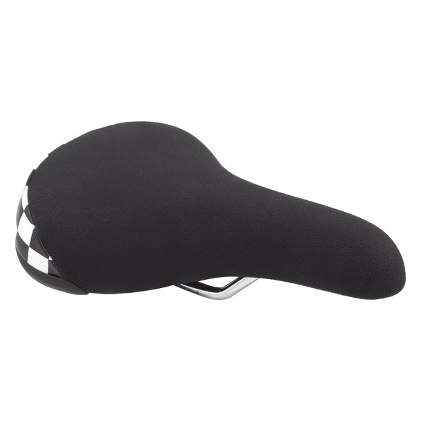 Se Bikes Saddle Flyer Checkerboard Black/White