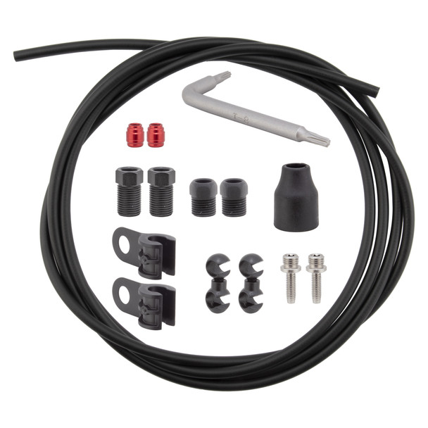 Sram Brake Disc Hydraulic Hose Kit Black 2000Mm Dbl Compression Mountain/Road Black