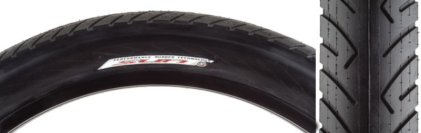 Sunlite Tire 24X3.0 Black/Black Slick K1032 Wire