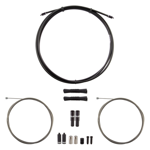 Sram Cable Brake Kit Slickwire F+R Mountain V2 Black