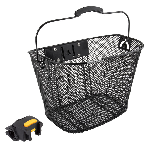 Sunlite Basket Front Mesh Quick Release Black With 25.4-31.8 Bracket