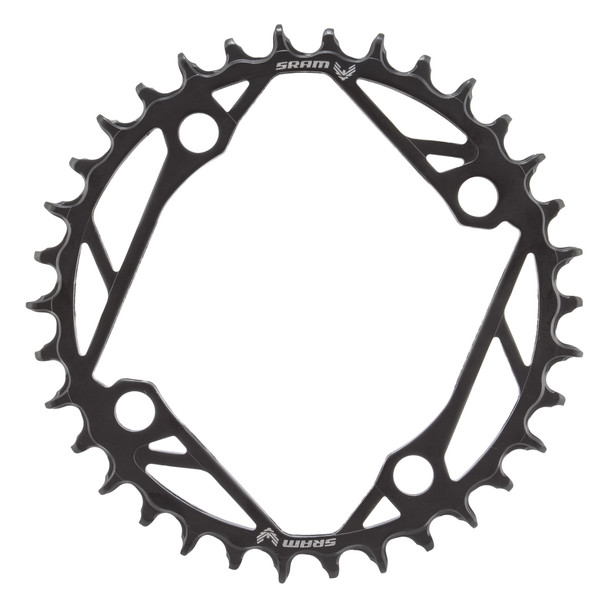 Sram Chainring 34-Tooth 104Mm Steel Black 4B T-Type