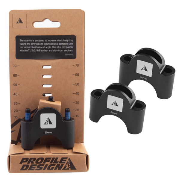 Profile Design Handlebar Aerobar Riser Kit 30Mm Black