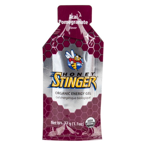 Honey Stinger Food Gel Orange Acai-Pom 1.3Oz Box Of 24