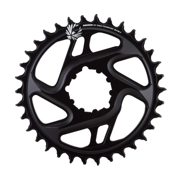 Sram Chainring 34-Tooth Direct 6Mm Black 12-Speed X-Sync Eagle Cf