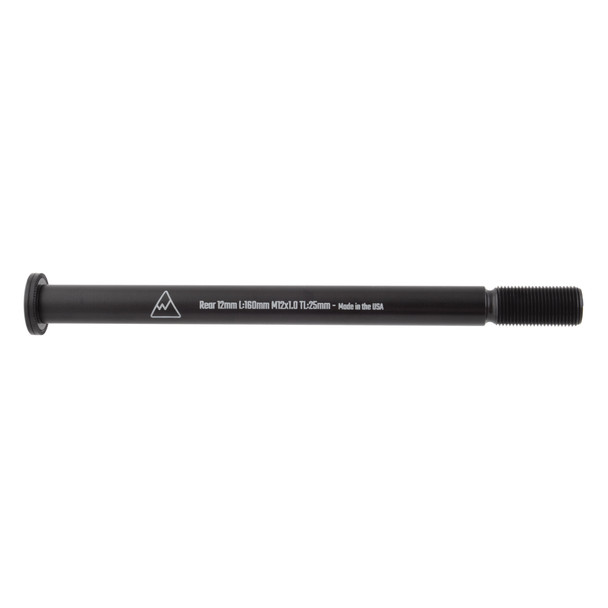 Wheels Manufacturing Hub Skewer Thru Rear 12X160X1.0T Flat Black