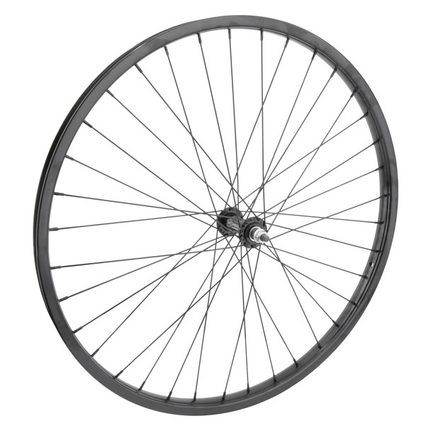 Wheel Master Wheel Front 26X1.75 559X25 Steel Black 36 Steel Bo 3/8 Black 14G Black