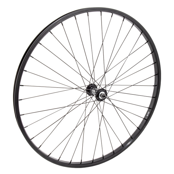 Wheel Master Wheel Front 26X1.5 559X21 Alloy Black Machined Sidewall 36 Alloy Quick Release Black 100Mm 14Gbk