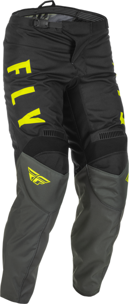 Fly Racing F-16 Pants Grey/Black/Hi-Vis Sz 28 375-93228