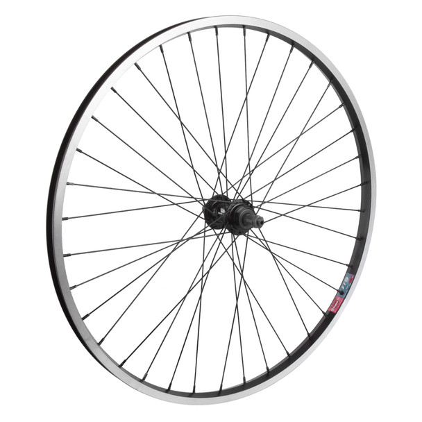 Wheel Master Wheel Rear 26X1.5 559X19 Alloy Black Machined Sidewall 36 Alloy Freewheel 5/6/7-Speed Quick Release Black 135Mm 14Gbk