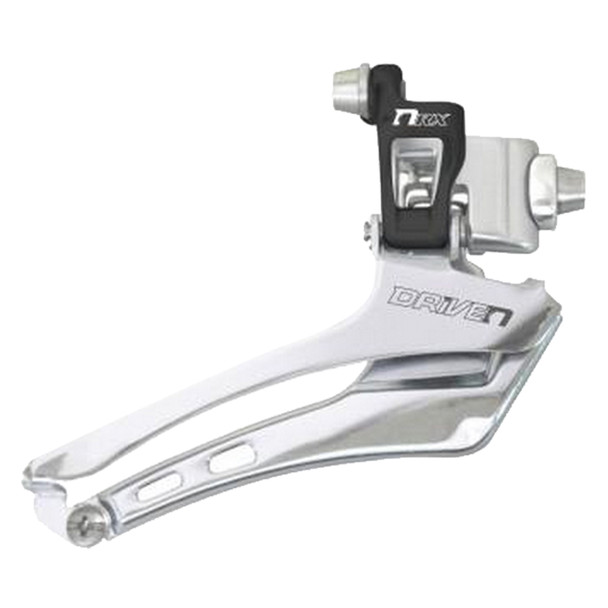 Sunrace Derailleur Fdrx Bp Bzon Dbl 50/56-Tooth 10-Speed Silver/Black
