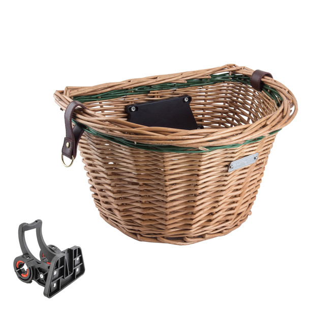 Sunlite Basket Front Wicker Honey-Gn Quick Release