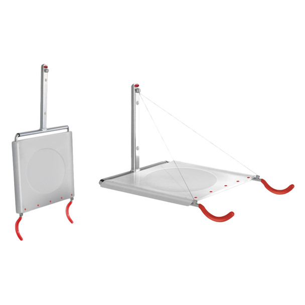 Delta Storage Rack Single Bike Wall Mount Rack With Shelf