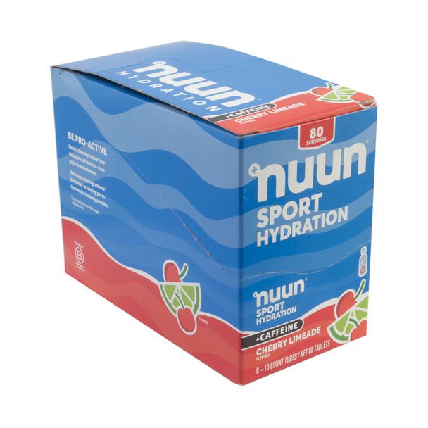 Nuun Food Electrolyte Energy Cherry Limeaid Box Of 8