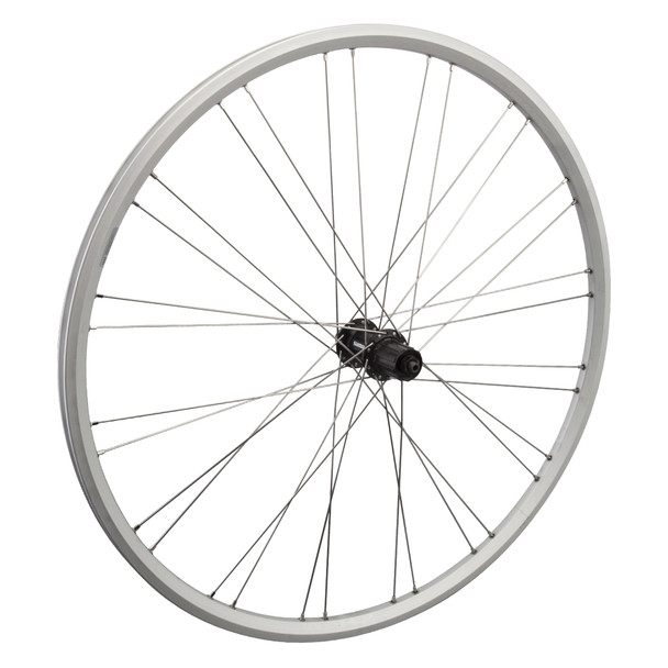 Wheel Master Wheel Rear 700 622X19 Ryde Z2000 Silver 32 Shi Rm35 8-10Scas Center Lock With 6B Adaptor Quick Release Black 135Mm Dti2.0Sl