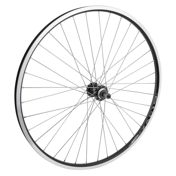 Wheel Master Wheel Rear 26X1.5 559X19 Wei Zac19 Black Machined Sidewall 36 Alloy Freewheel 5/6/7-Speed Quick Release Black 135Mm Stainless Steel2.0Sl