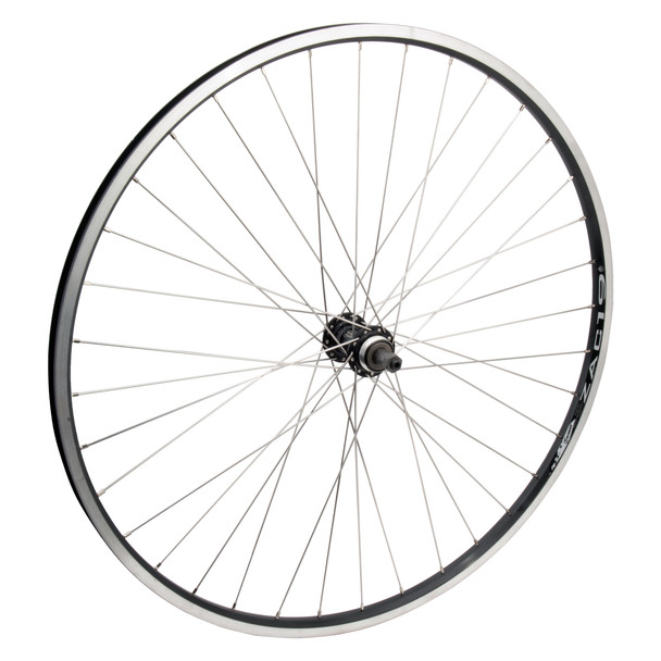 Wheel Master Wheel Rear 700X35 622X19 Wei Zac19 Black Machined Sidewall 36 Alloy Freewheel 5/6/7-Speed Quick Release Black 135Mm Stainless Steel2.0Sl