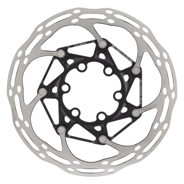 Sram Brake Part Disc Rotor 140 C-Line 6B 2-Piece Rounded Steel Bolts