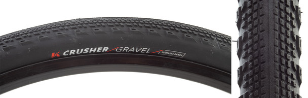 Kenda Tire Crusher Gravel 700X50 Black/Black Gct/120 Fold