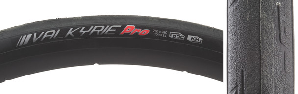 Kenda Tire Valkyrie Pro 700X28 Black/Black/Ref-Hp R3C/Ka/120 Fold 100Psi
