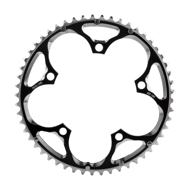 Sunrace Chainring 53-Tooth 130Mm Rx0 Black