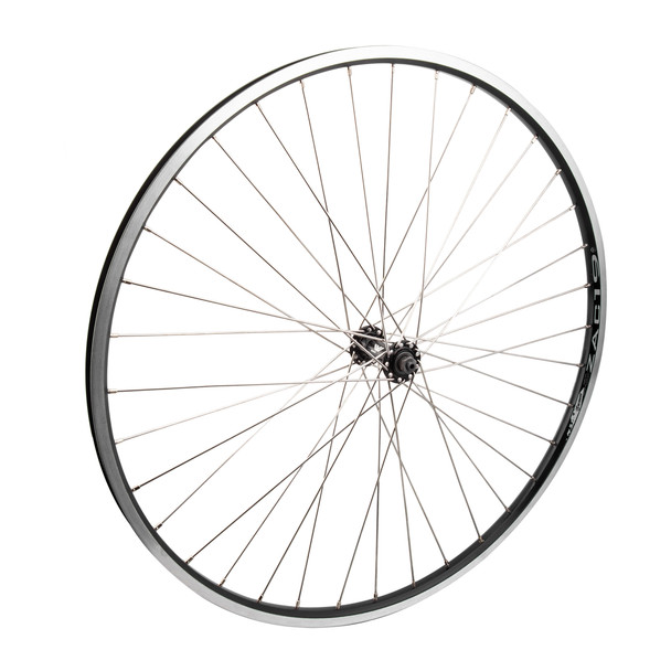 Wheel Master Wheel Front 700X35 622X19 Wei Zac19 Black Machined Sidewall 36 Alloy Quick Release Black 12Gss