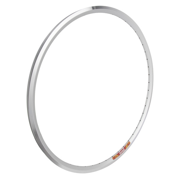 Velocity Rim 700C 622X18 Dyad 48 Silver/Machined Sidewall
