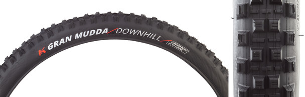 Kenda Tire Gran Mudda Downhill 27.5X2.4 Black/Black 60 Fold