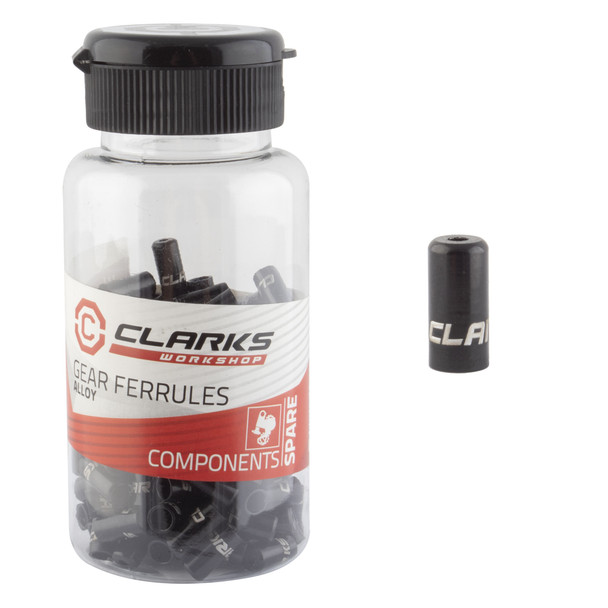 Clarks Cable Ferrule 4Mm Gear Alloy Btlof150 Black (O)