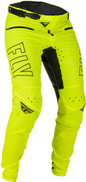 Fly Racing Youth Radium Bicycle Pants Hi-Vis/Black Sz 18 375-04218