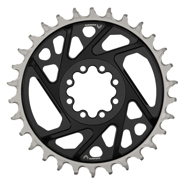 Sram Chainring 32-Tooth Direct Xx Dh 6Mm Black T-Type With 8-Bolts