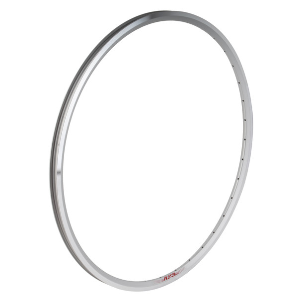 Velocity Rim 650B 584X18 A23-Oc 36 Silver/Machined Sidewall