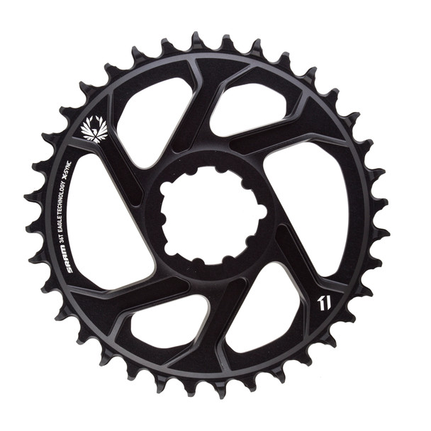 Sram Chainring 36-Tooth Direct 6Mm Black 12-Speed