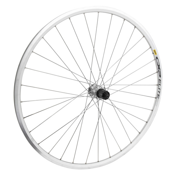 Wheel Master Wheel Rear 700 622X15 Mav Cxp Elite Silver Machined Sidewall 32 Shi Rs400 8-11Scas Quick Release Silver 130Mm Dti2.0Sl