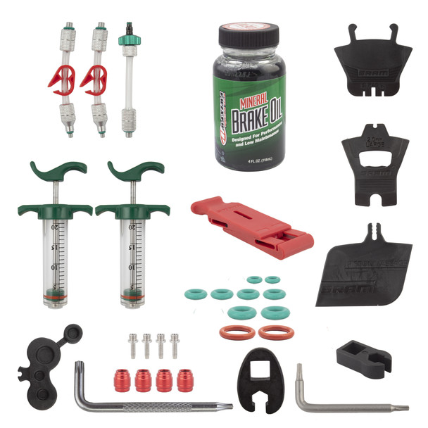 Sram Tool Brake Disc Bleedkit Mineral Pro With Fluid Db4-6-8/Maven Motive (P)