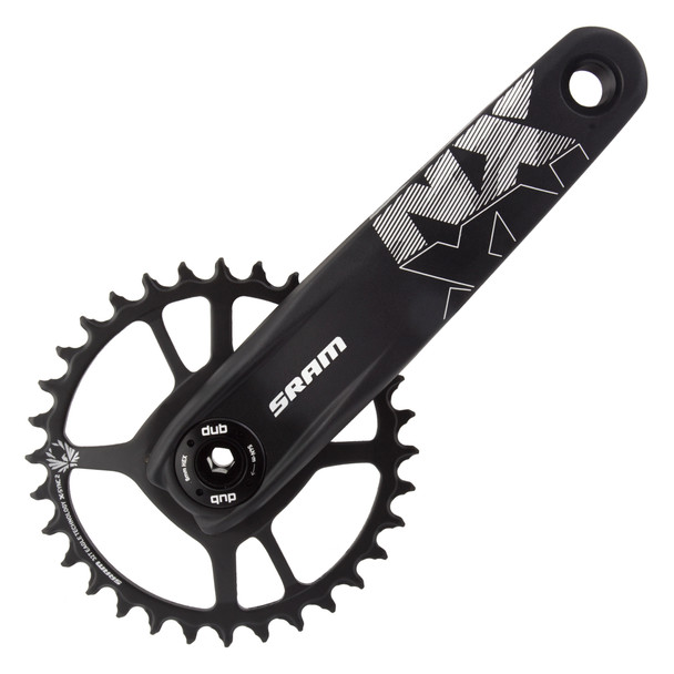 Sram Crankset Nx Eagle 170X32 Direct Mount Dub Xsync2 Steel Without Cups Black 12-Speed Boost 148 Compatible