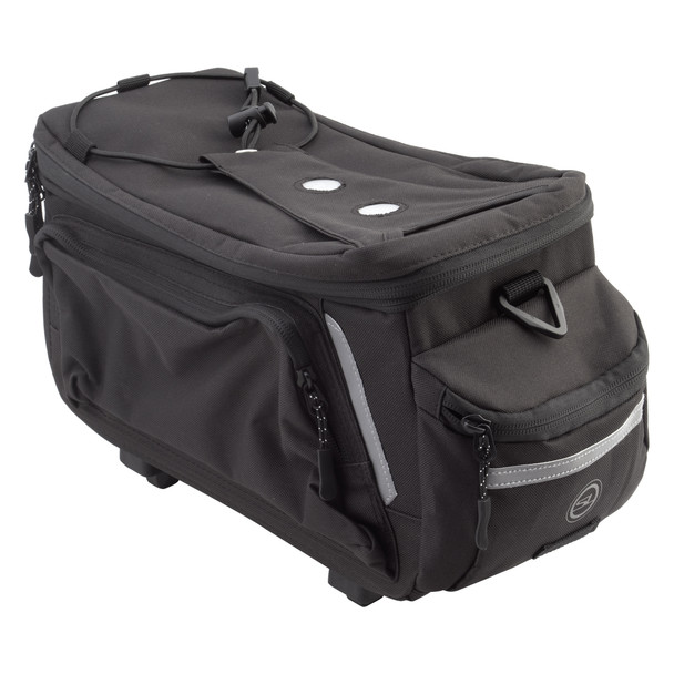 Sunlite Bag Rackpack Md With Side-Pockets Mik Black
