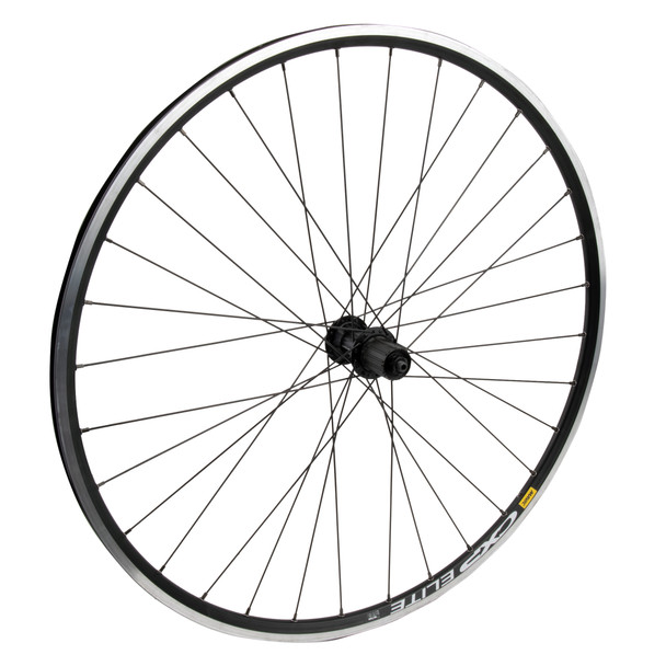 Wheel Master Wheel Rear 700 622X15 Mav Cxp Elite Black Machined Sidewall 32 Shi Rs400 8-11Scas Quick Release Black 130Mm Dti2.0Bk