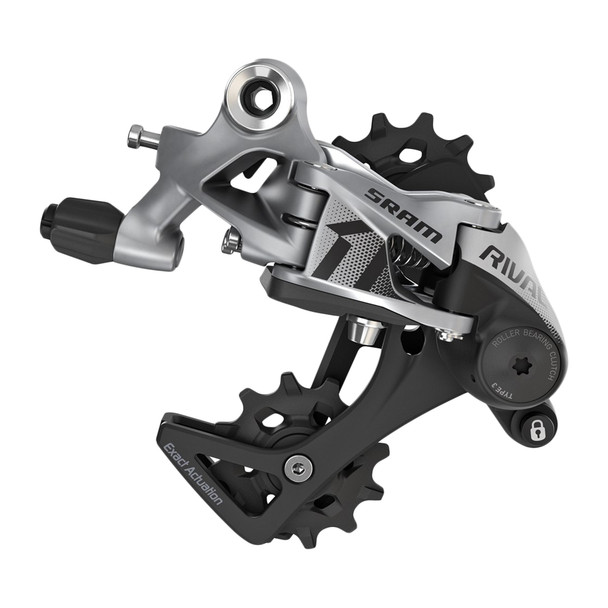 Sram Derailleur Rear Rival1 Type3.0 Mid Cage 11-Speed Black