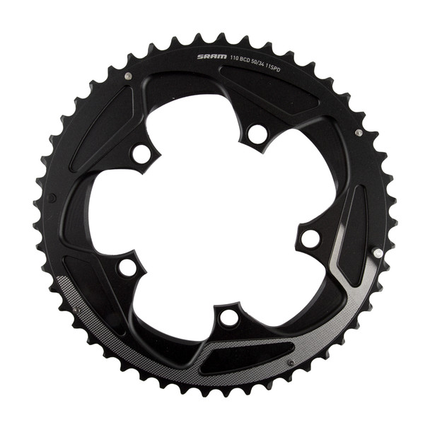 Sram Chainring 50-Tooth 110Mm X-Glide 11-Speed S3 Black Yaw