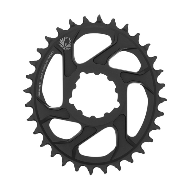 Sram Chainring 32-Tooth Direct Eagle Oval 3Mm- Black 12-Speed Boost