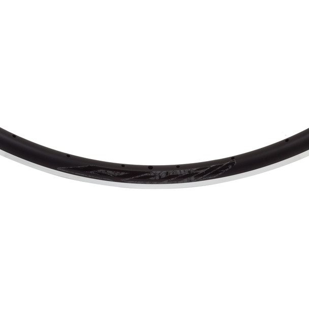Velocity Rim 700C 622X21 Quill 28 Black/Machined Sidewall