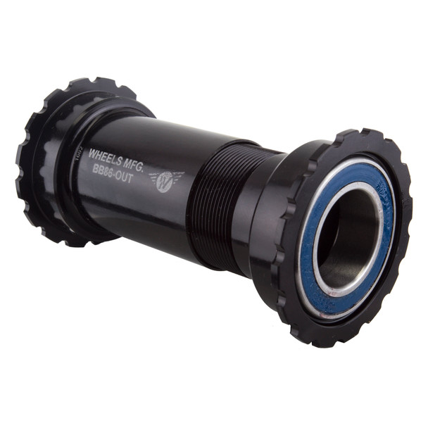 Wheels Manufacturing Bottom Bracket Set Bottom Bracket86 Fits Sram Black Thread Together
