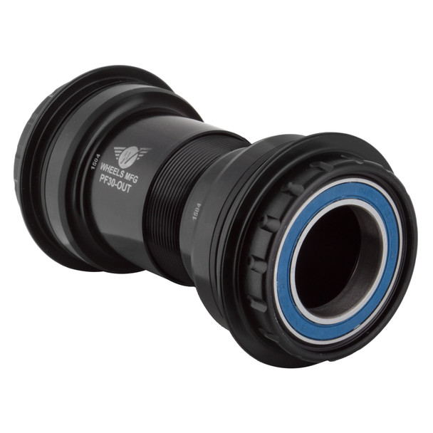Wheels Manufacturing Bottom Bracket Conv Pf30 To Outboard Shi Black