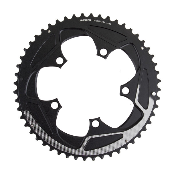 Sram Chainring 52-Tooth 110Mm X-Glide 11-Speed S2 Black Yaw