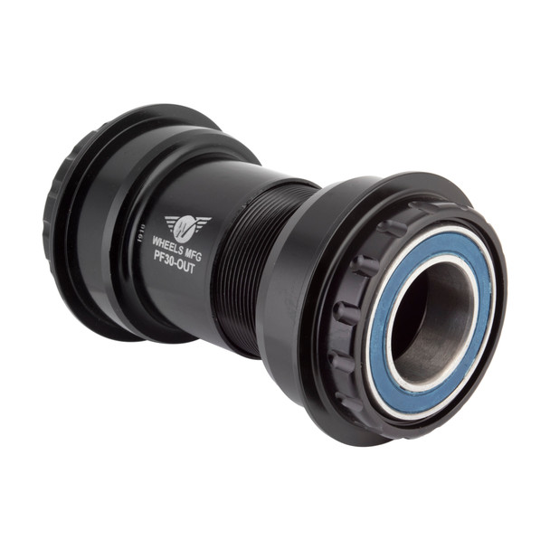 Wheels Manufacturing Bottom Bracket Conv Pf30 To Fit Sram Outboard Black Acb Bearing