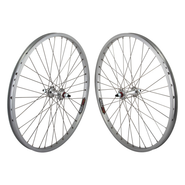 Wheel Master Wheel Pair 24X1.75 507X22 Sun Rhyno Lite Silver 36 Bp Ff Seal Silver 110Mm Stainless Steel2.0Sl